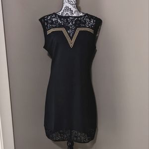 Elegant Black Lace Dress